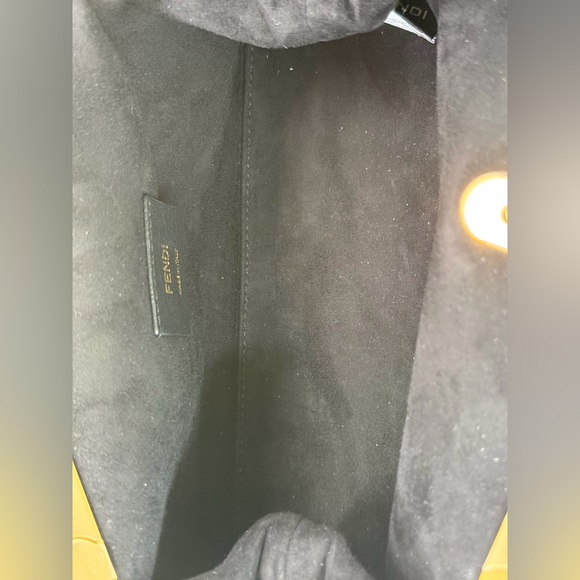 Fendi Zucca FF Black Velvet Evening Bag - Picture 12 of 13